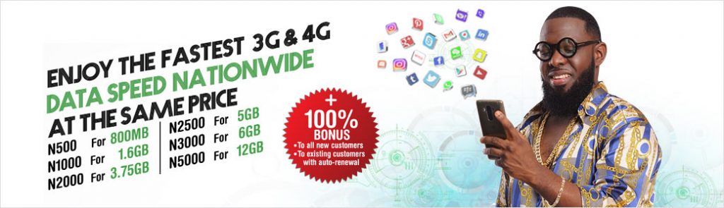 New Glo Data Rates