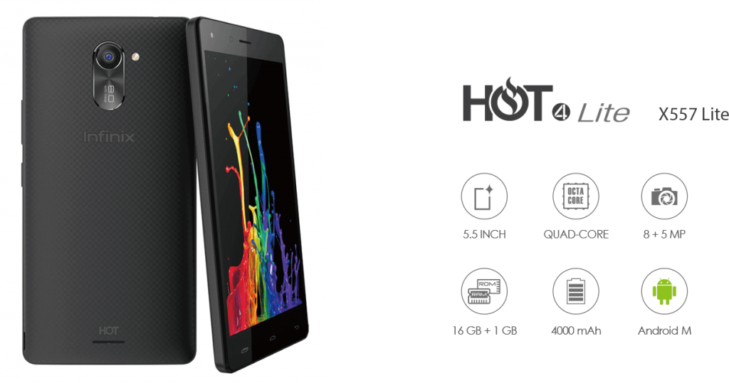 Infinix Hot 4 Lite