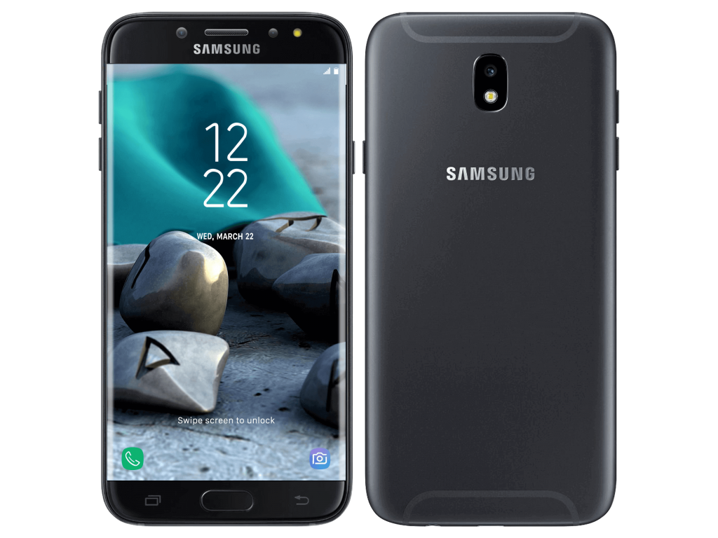 Samsung Galaxy J7 Pro front-back