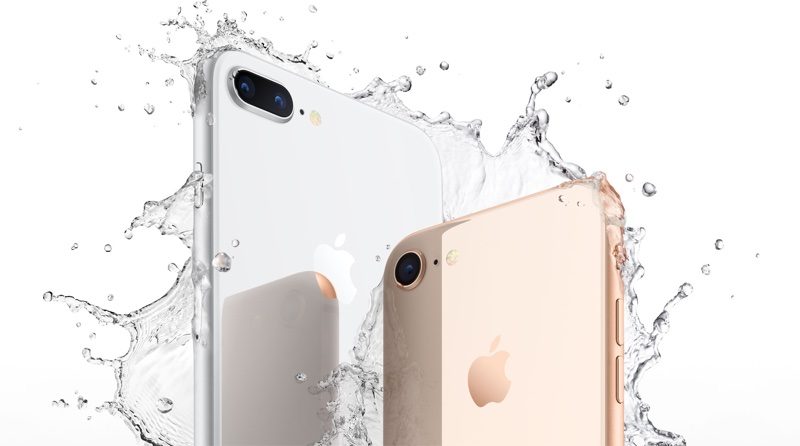 iPhone 8 and 8+ Water resistant