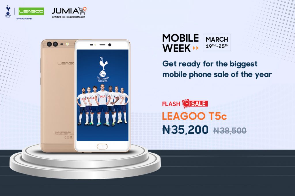 Leagoo T5C Jumia Mobile Week