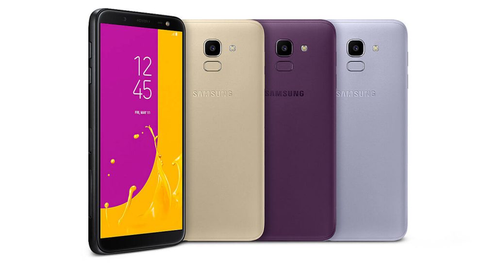 Samsung Galaxy J6 Colors