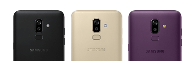 Samsung Galaxy J8 Colors