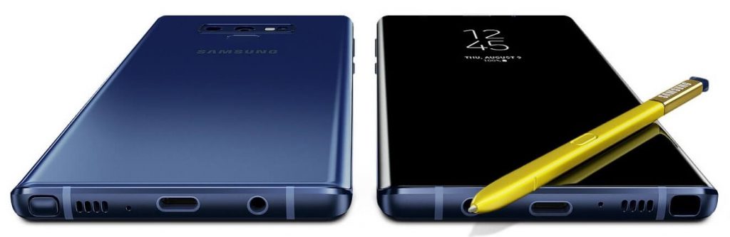 Samsung Note 9 Display