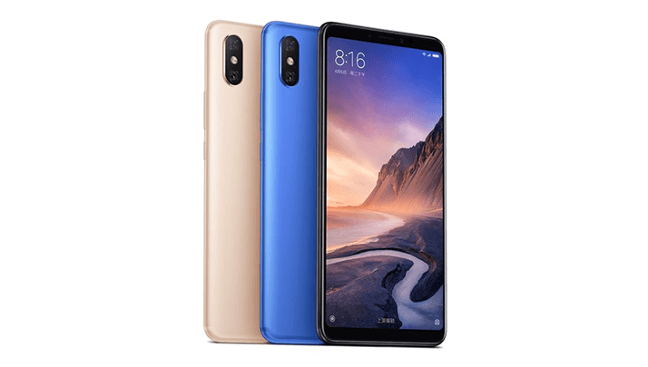 Xiaomi Mi Max 3 Colors