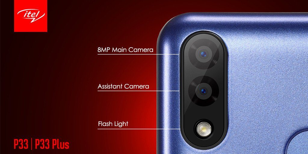 itel p33 camera