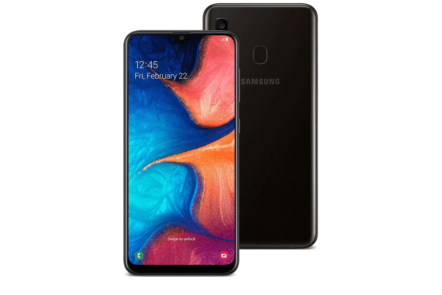 samsung galaxy a20 display rate