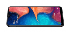 samsung a20s display size