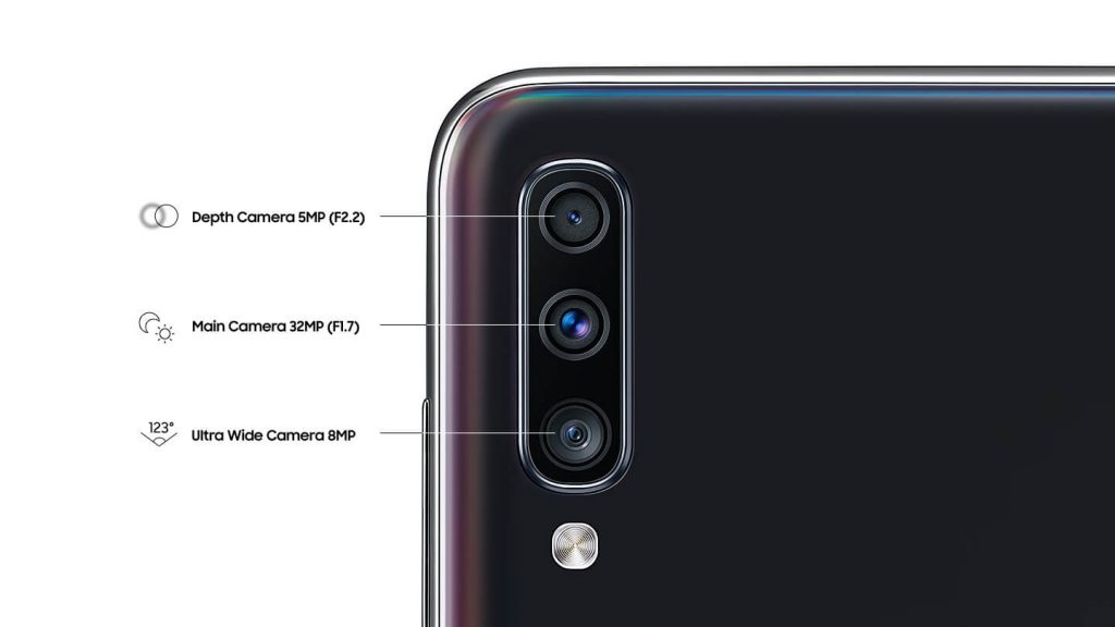 samsung galaxy a70 front camera